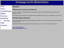 Tablet Screenshot of hahneonline.de